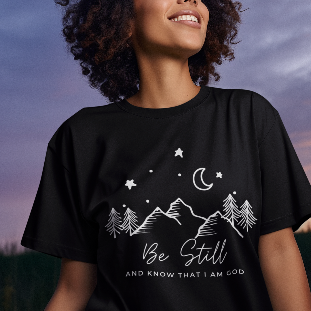 Be Still And Know Tee (white)