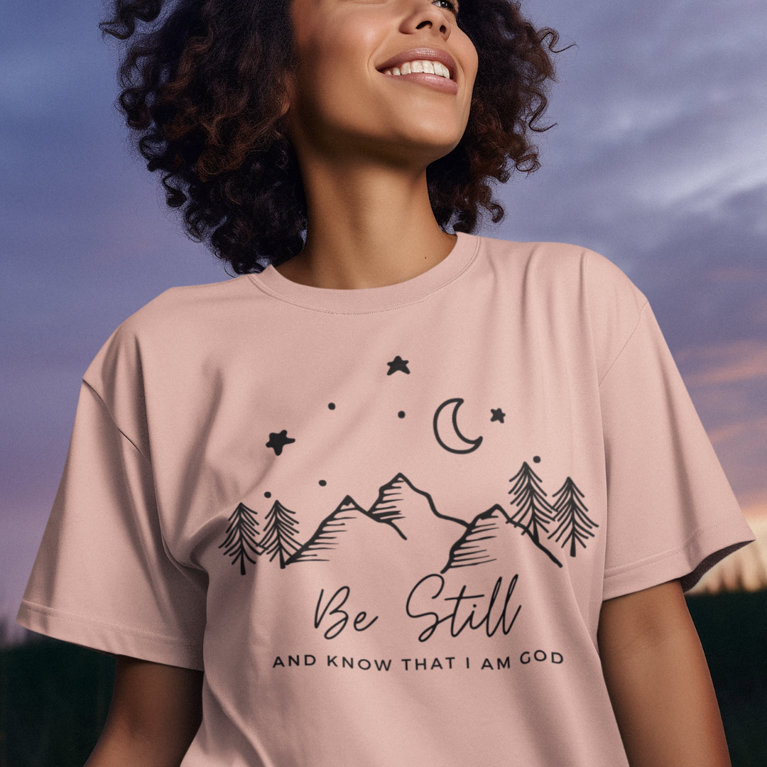 Be Still And Know Tee (black)