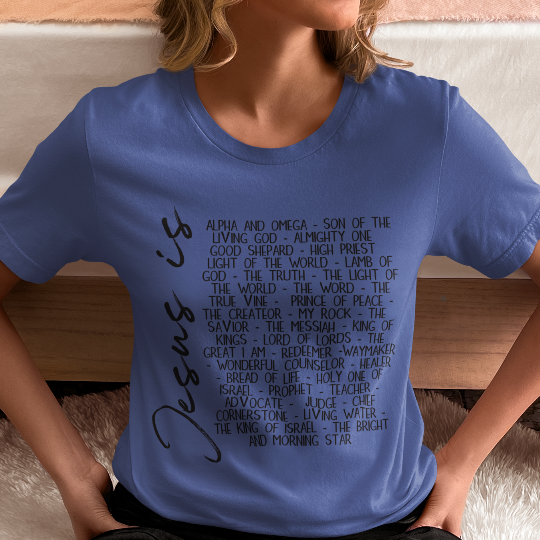 Jesus Is Tee (Black)