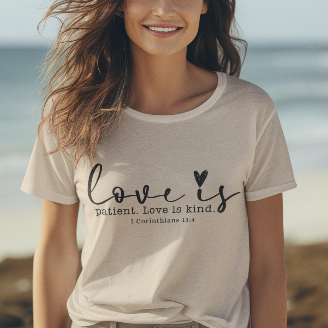 Love Is Tee (black)