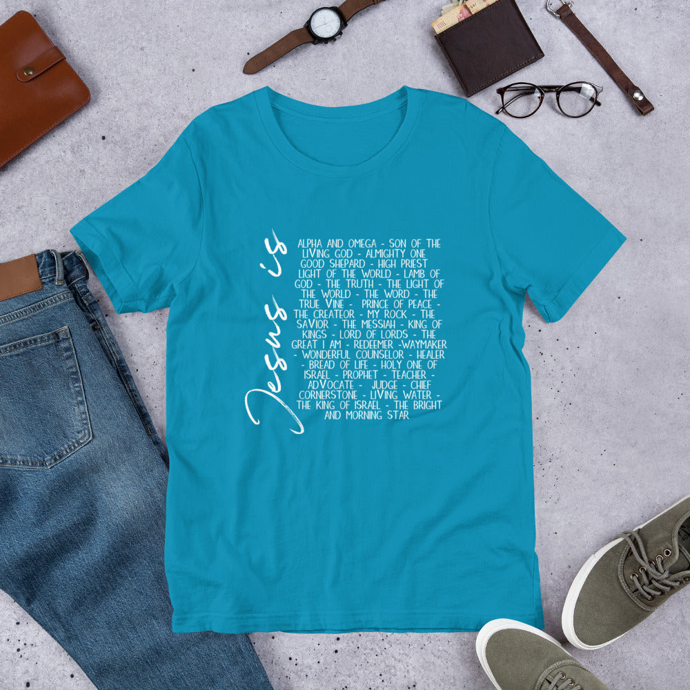 Jesus Is Tee (white)