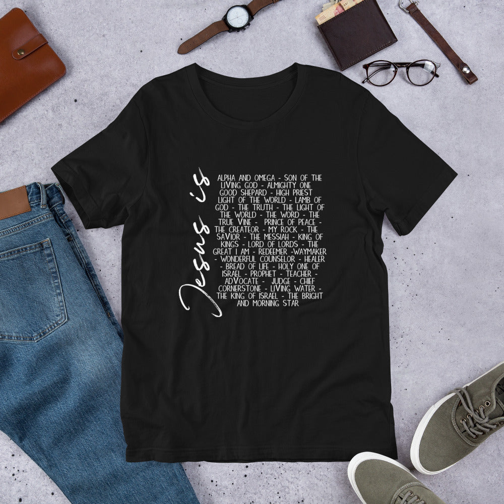 Jesus Is Tee (white)