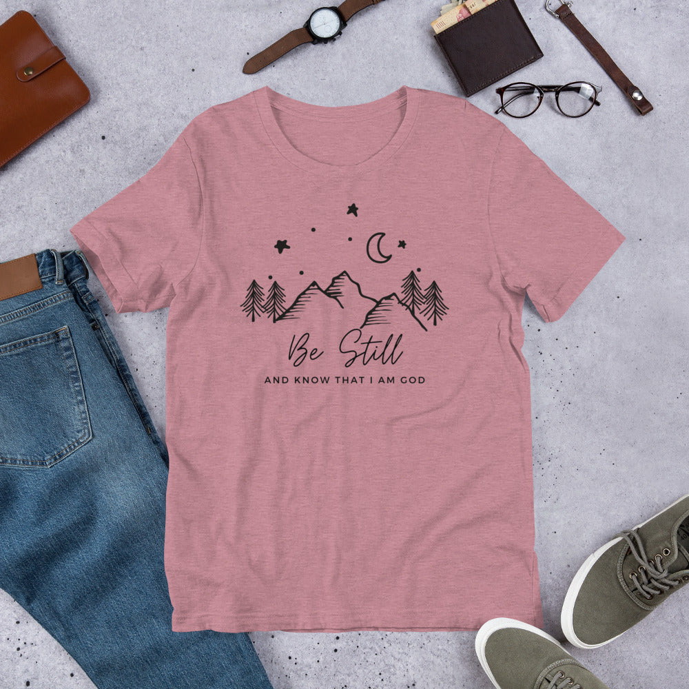 Be Still And Know Tee (black)