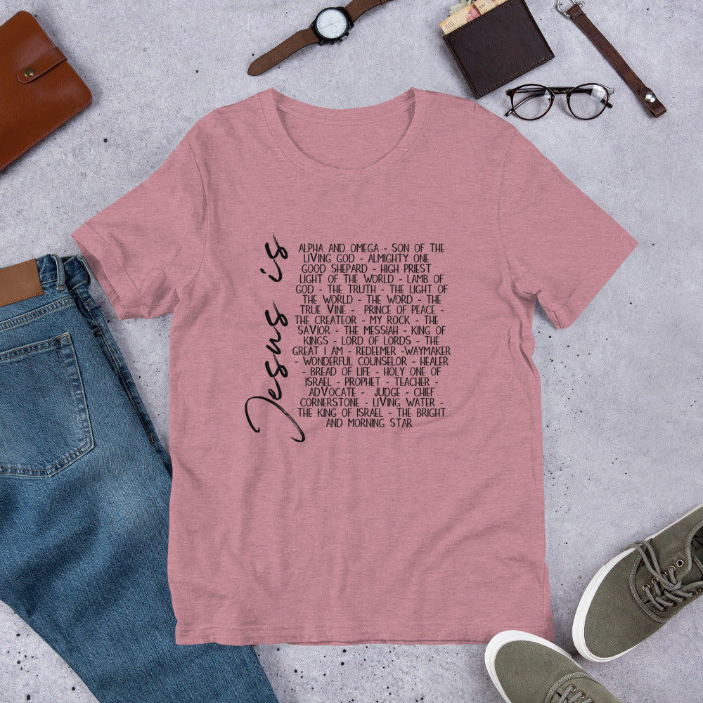 Jesus Is Tee (Black)