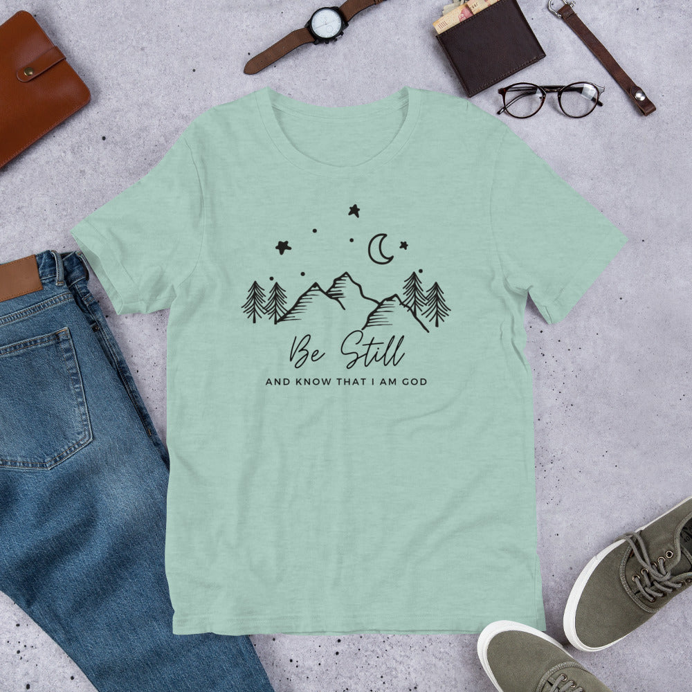 Be Still And Know Tee (black)