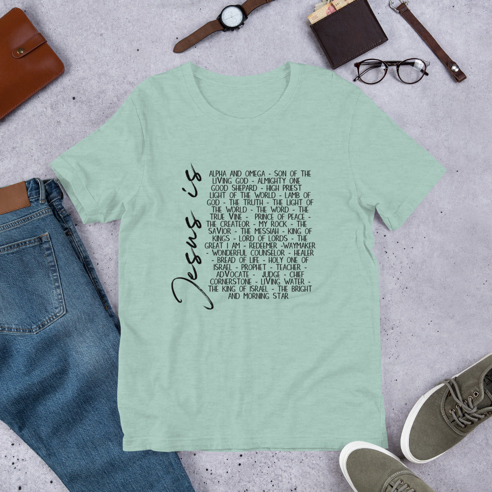 Jesus Is Tee (Black)