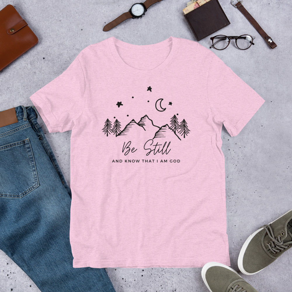 Be Still And Know Tee (black)