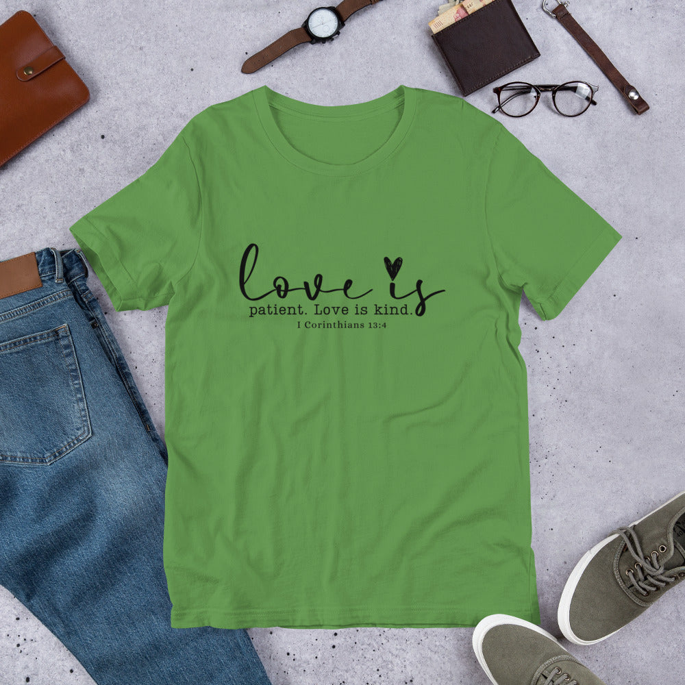 Love Is Tee (black)