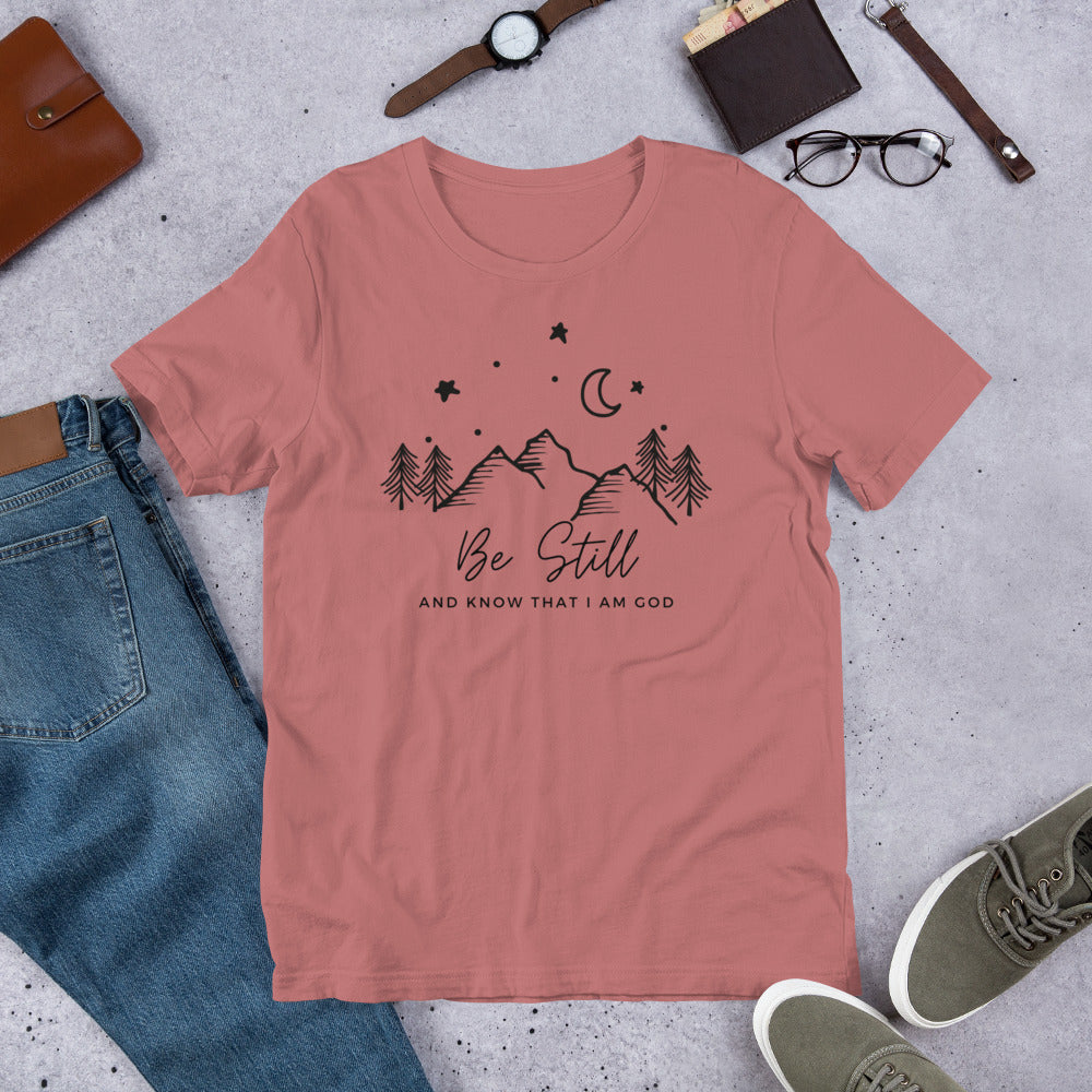 Be Still And Know Tee (black)