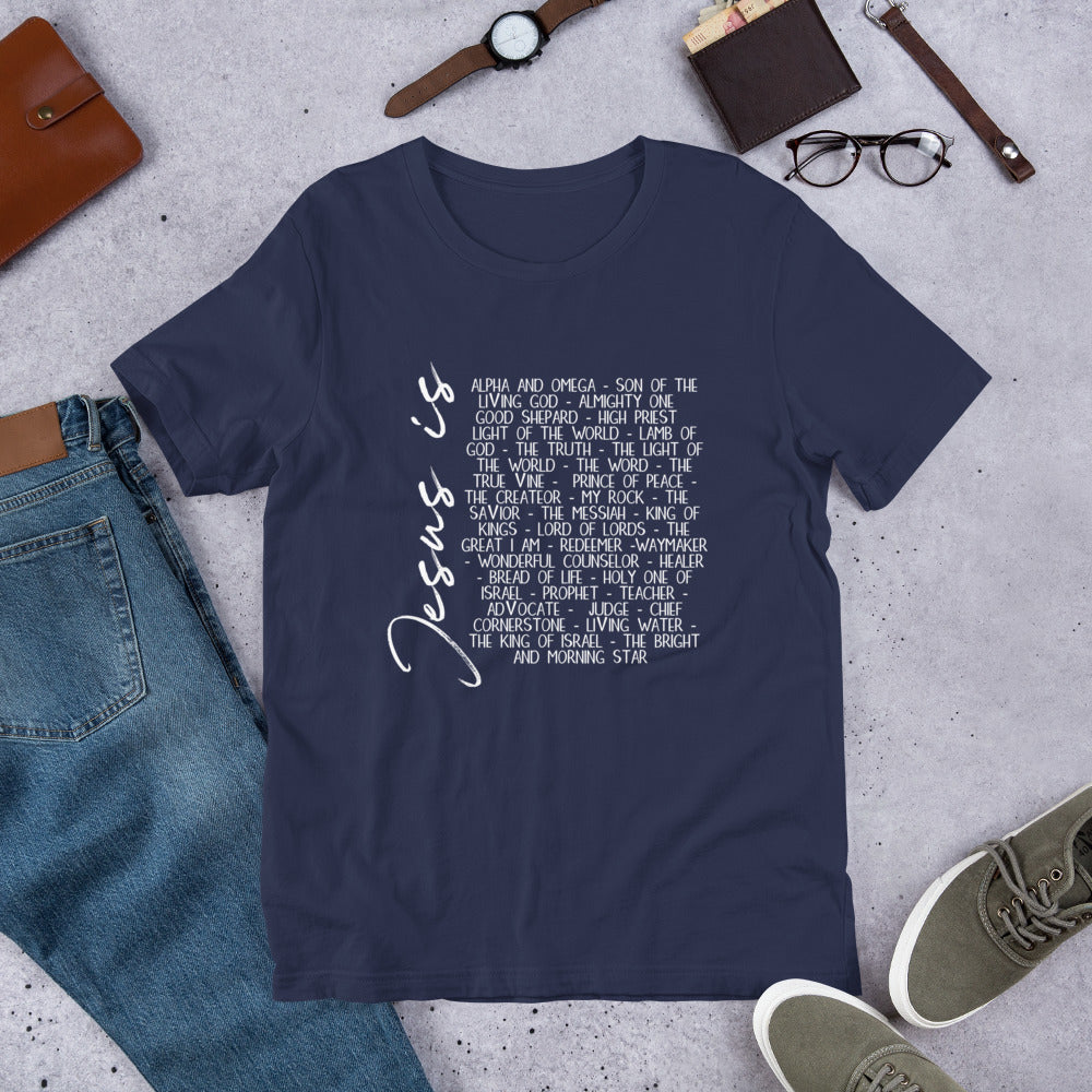 Jesus Is Tee (white)