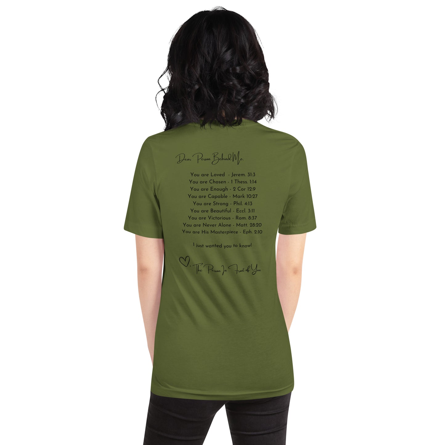 Dear Person Behind Me Tee