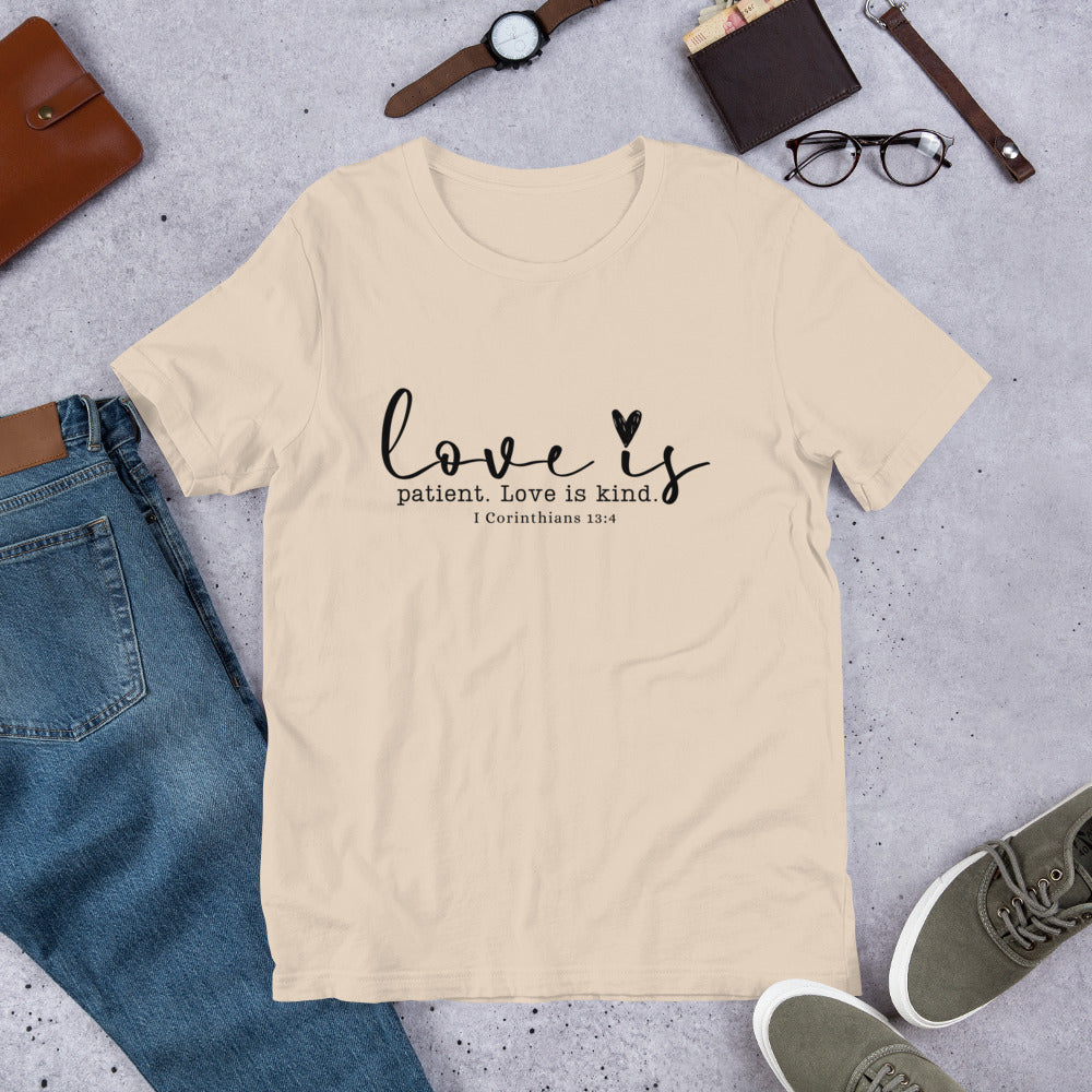Love Is Tee (black)
