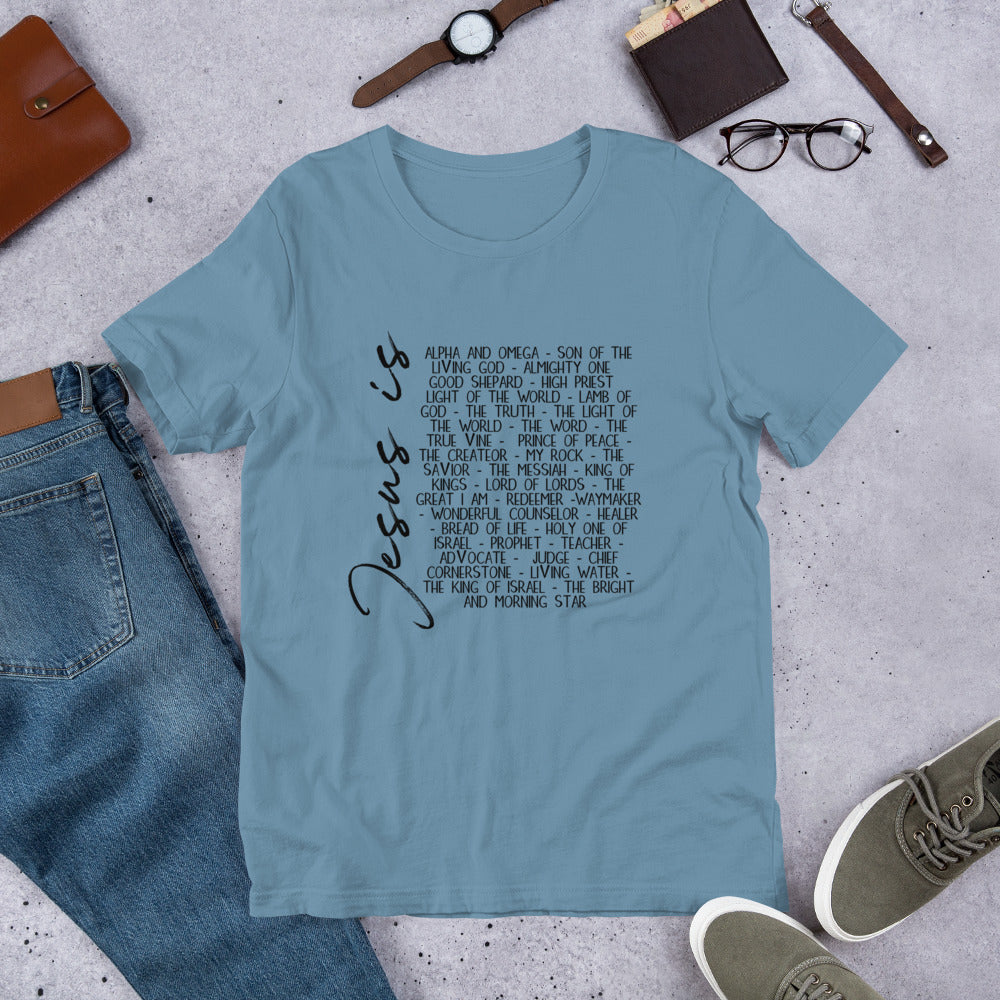Jesus Is Tee (Black)